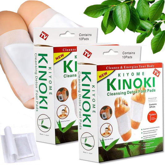 Plasturi Detoxifianți pentru Tălpi Kinoki Kiyome – 100 bucăți